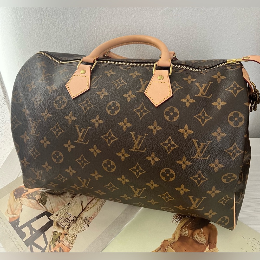Vintage Louis Vuitton Brown Monogram speedy  Canvas Bag